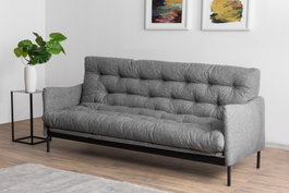 Atelier Del Sofa Renge - Sofá cama de 3 plazas Gris claro